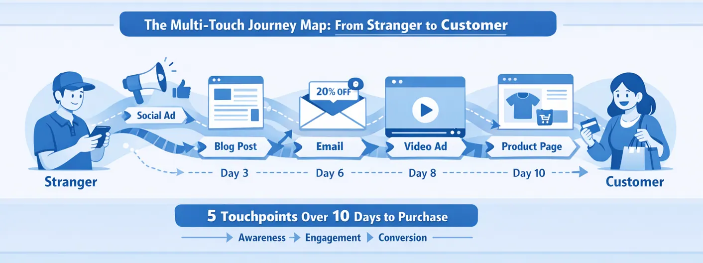 Die Multi-Touch Journey Map