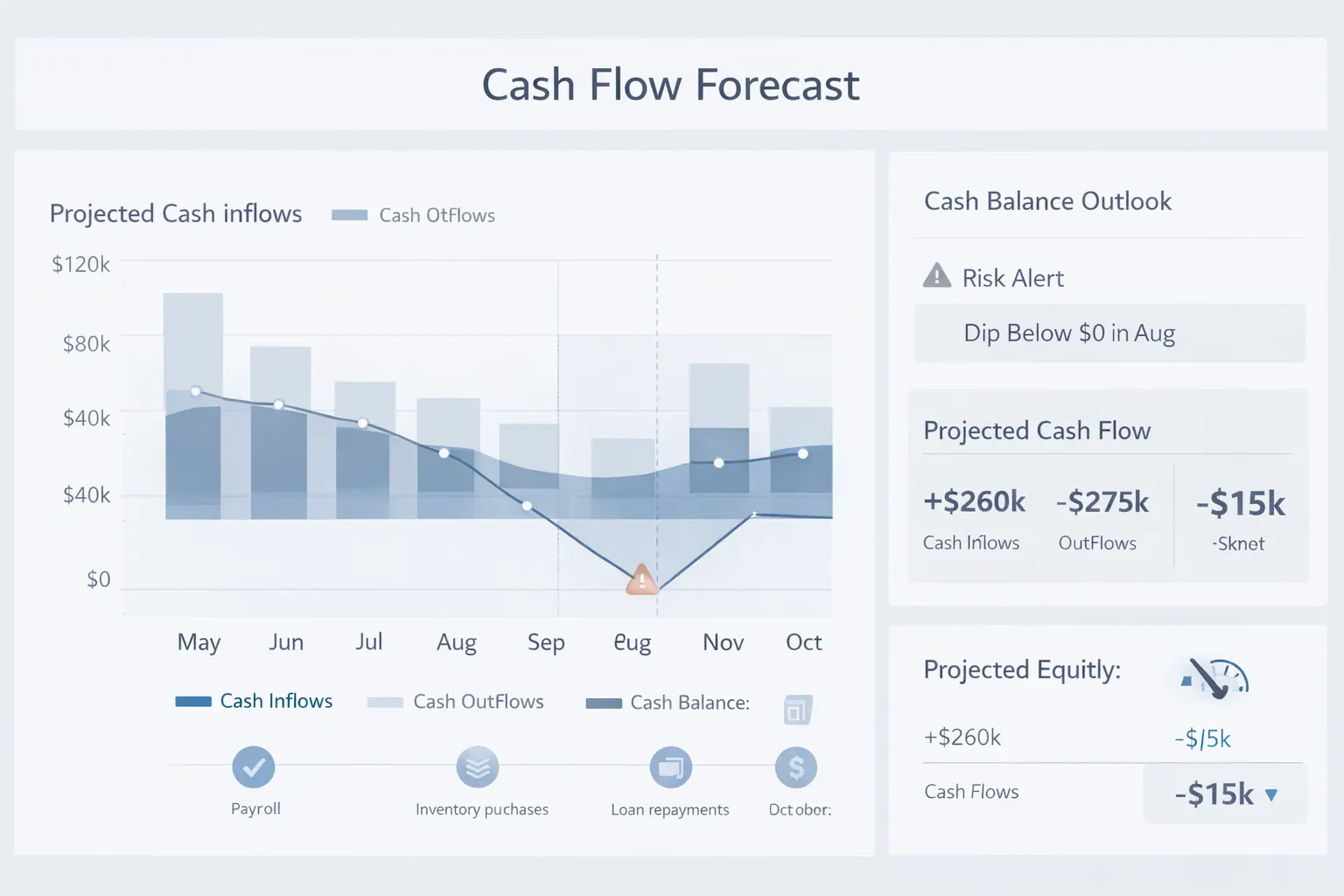 Cashflow-Prognose-Dashboard