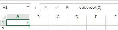 Using a custom-designed cube root function 6