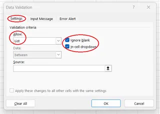 如何在Excel中将下拉列表设置为数据验证方法。4