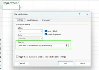 Excel INDIRECT()函数9 Excel INDIRECT()函数9