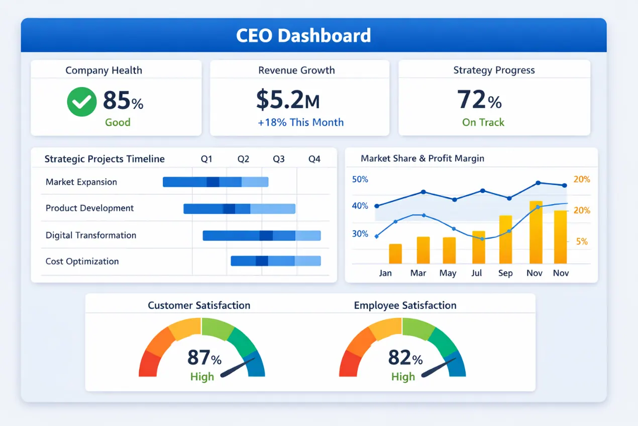 Ein Executive Dashboard