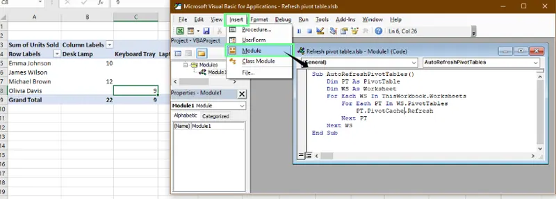 使用VBA刷新Excel数据透视表 3 使用VBA刷新Excel数据透视表 3
