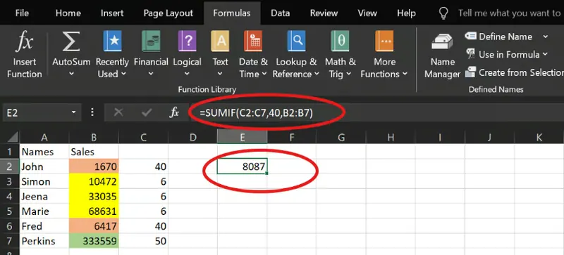 Applying SUMIF to sum by color in excel 11 Applying SUMIF to sum by color in excel 11