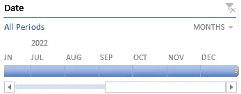 在 Excel 中插入切片器