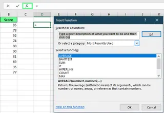 使用Excel公式向导输入公式