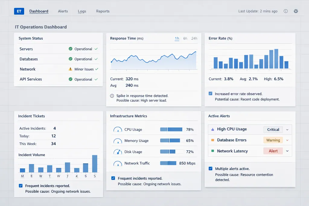IT Operations Dashboard