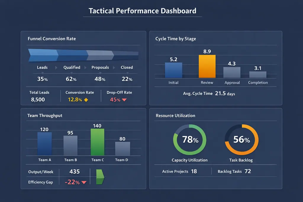 Tactical Performance Dashboards