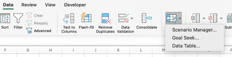 Excel方案管理器 2