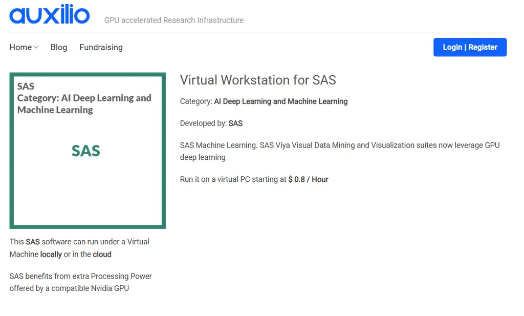SAS Viya / SAS Advanced Analytics