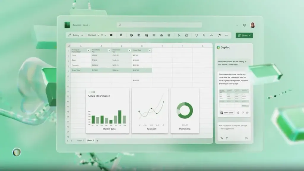 Microsoft Copilot for Excel Microsoft Copilot for Excel