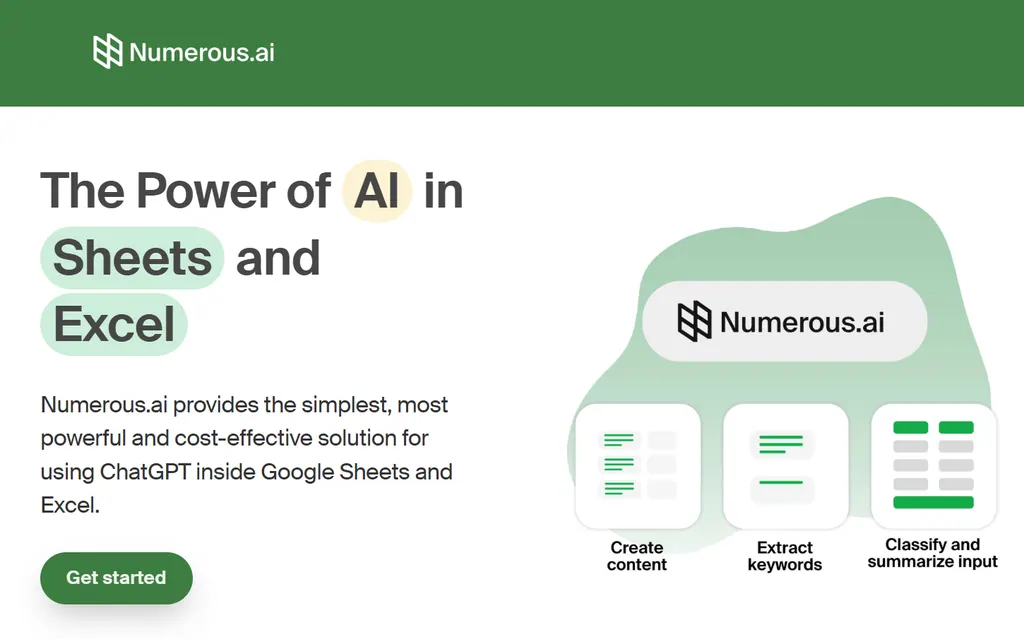 Numerous.ai Numerous.ai