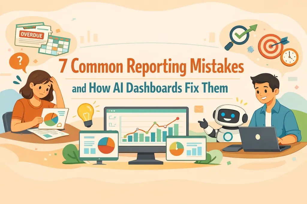 7个常见的报告错误及AI仪表盘如何修复