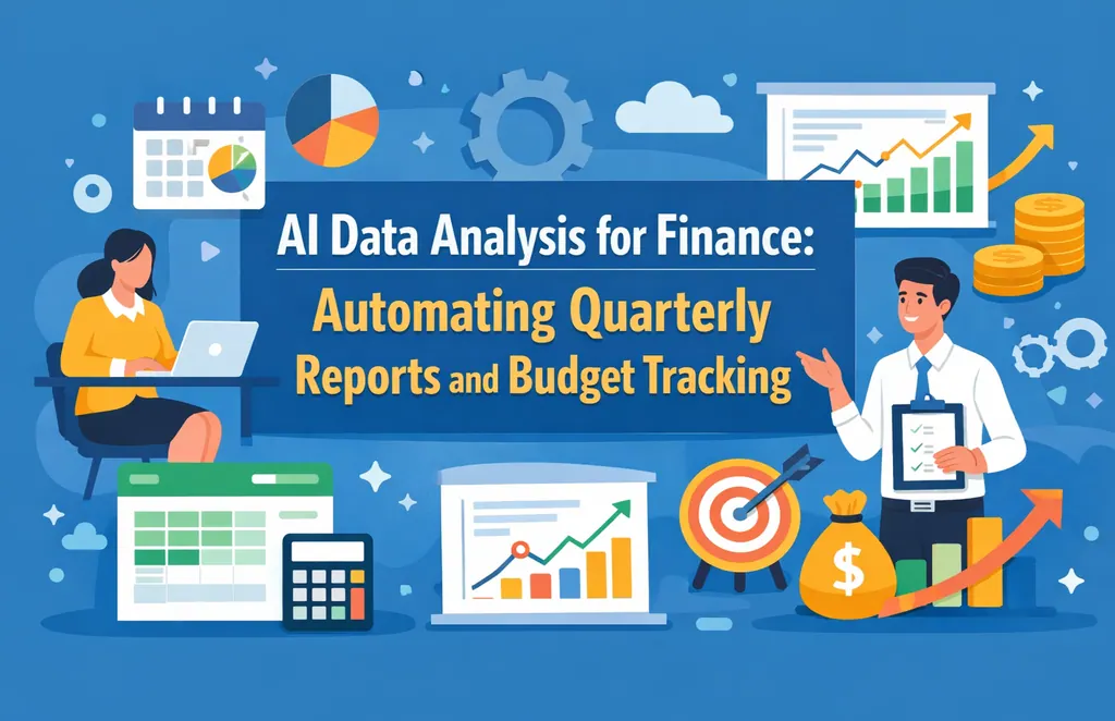 金融AI数据分析：自动化季度报告与预算跟踪
