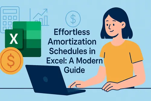 如何在Excel中创建分期还款表：分步指南