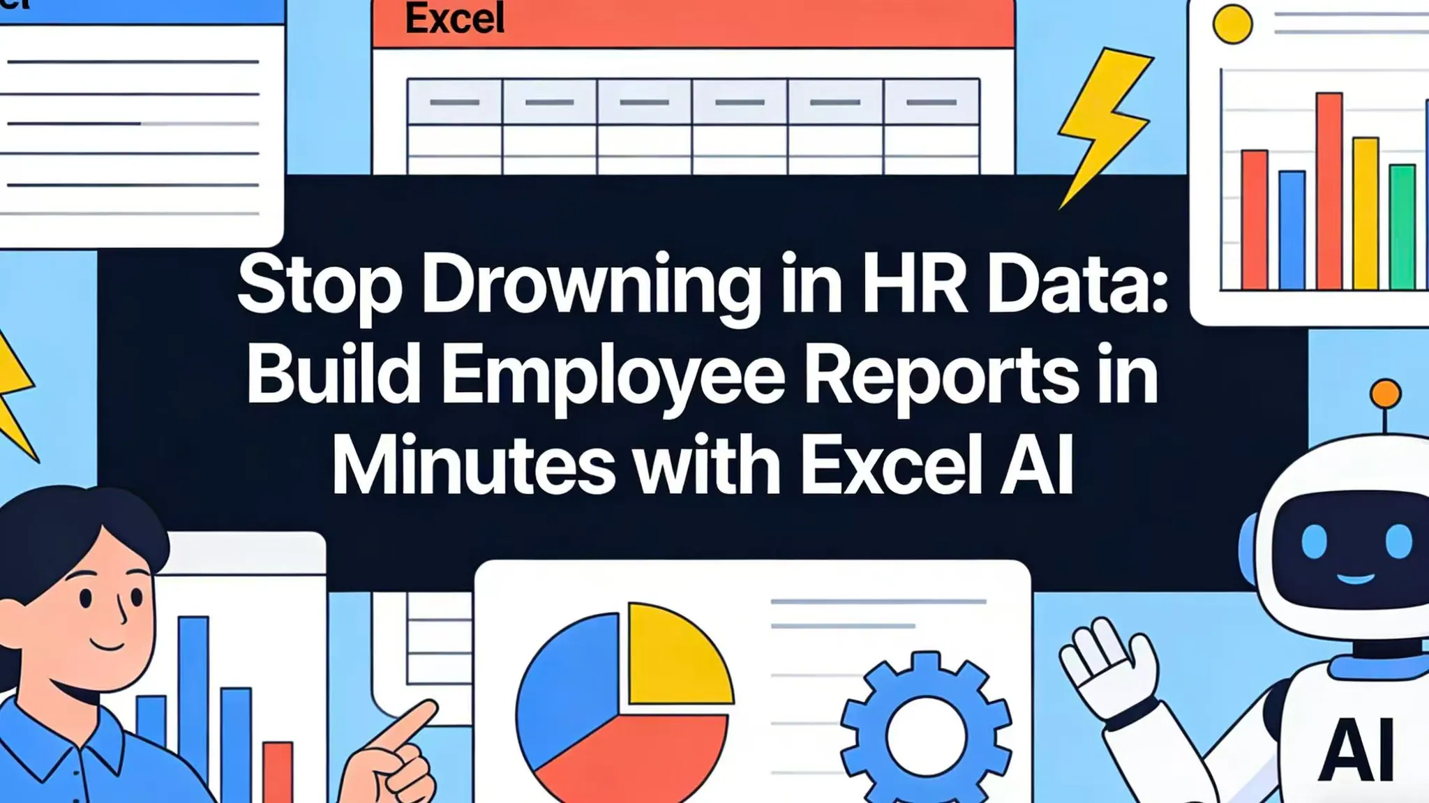 告别HR数据困扰：用Excel AI快速生成员工报告