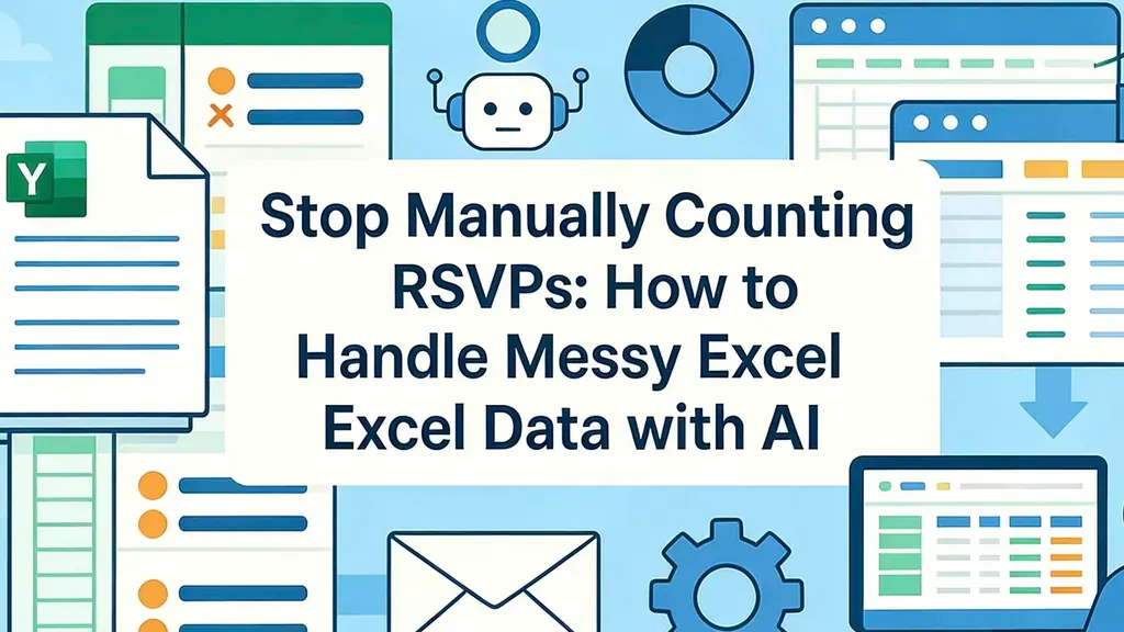 告别手动统计:如何用AI处理混乱的Excel数据 告别手动统计:如何用AI处理混乱的Excel数据