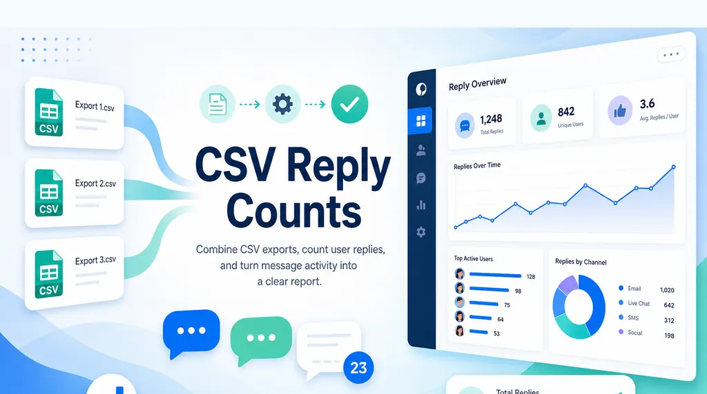 如何合并并统计多个 CSV 文件中的记录