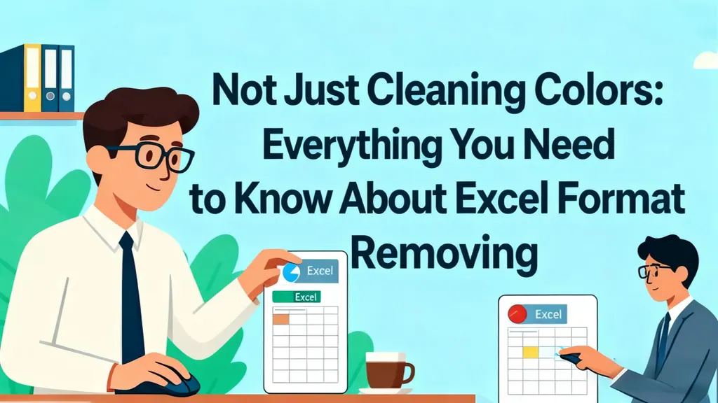 不只是清理颜色：关于Excel格式移除的全面指南