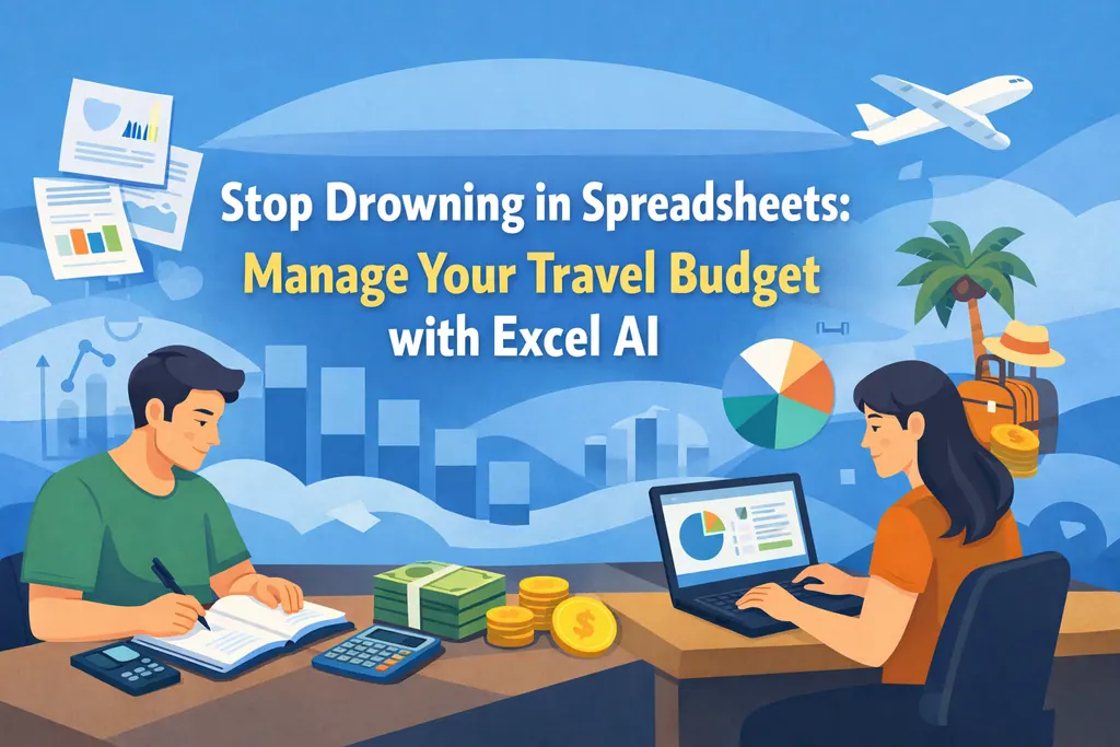 告别电子表格困扰：用Excel AI管理差旅预算