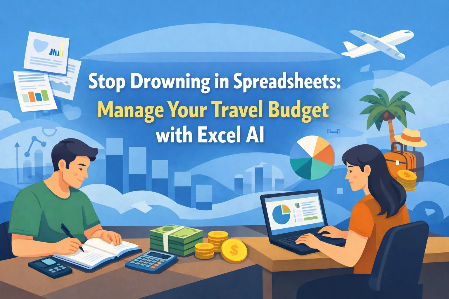 告别电子表格困扰：用Excel AI管理差旅预算
