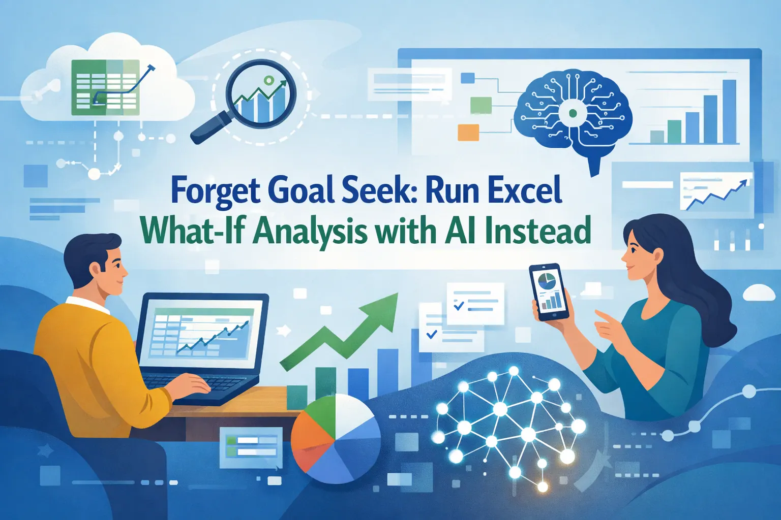 告别单变量求解：改用 AI 运行 Excel 模拟分析