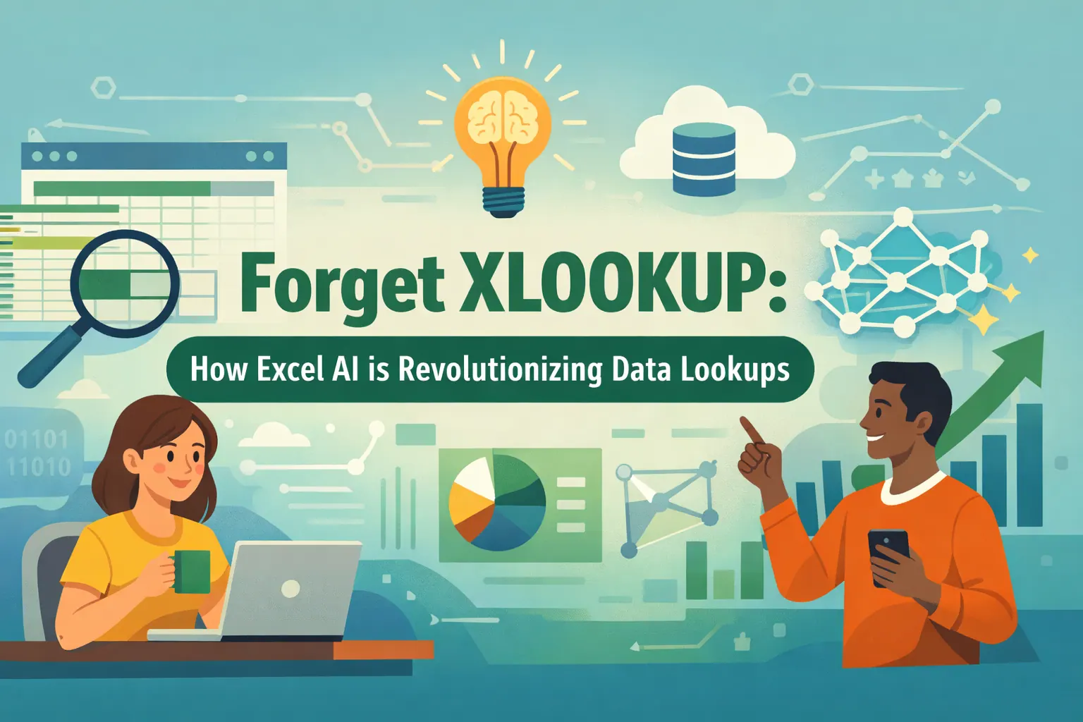 告别 XLOOKUP：Excel AI 如何彻底改变数据查找