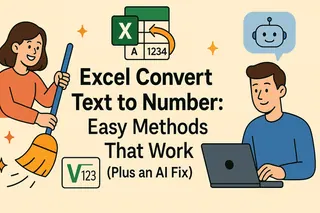 Excel 文本转数字:实用方法详解(附AI解决方案) Excel 文本转数字:实用方法详解(附AI解决方案)