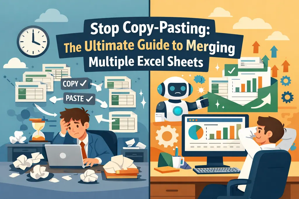 停止复制粘贴：合并多个 Excel 工作表的终极指南