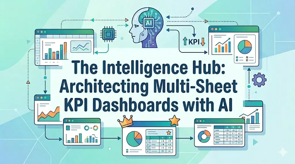 智能枢纽：利用 AI 构建多表 KPI 仪表板