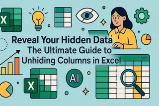 揭示隐藏数据 Excel中取消隐藏列的终极指南 揭示隐藏数据 Excel中取消隐藏列的终极指南
