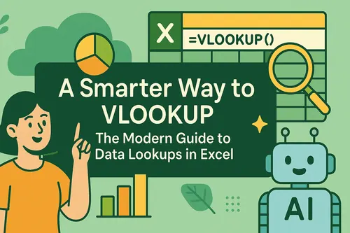 更智能的VLOOKUP方法：Excel数据查找现代指南