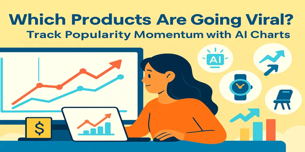 哪些产品正在爆火？用匡优Excel的AI图表追踪产品热度趋势
