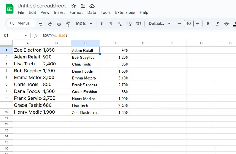 排序示意图 排序示意图