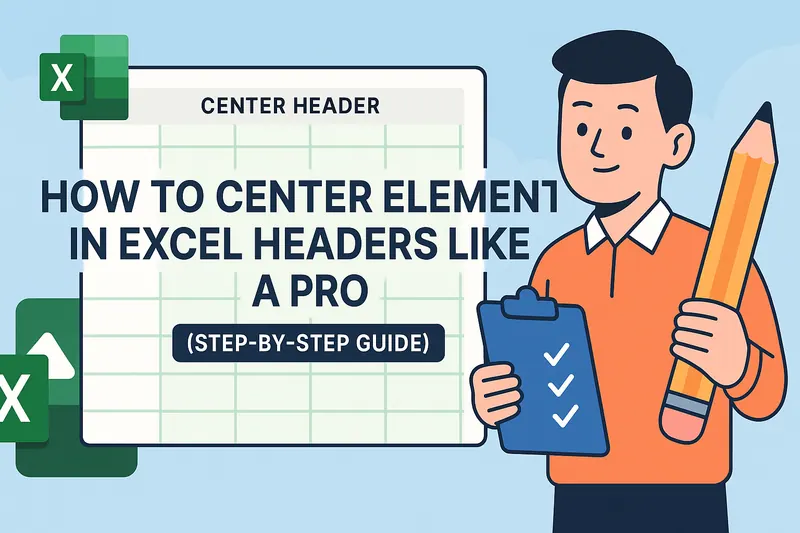 如何在Excel标题栏中央区域添加元素 | 匡优Excel AI Excel操作