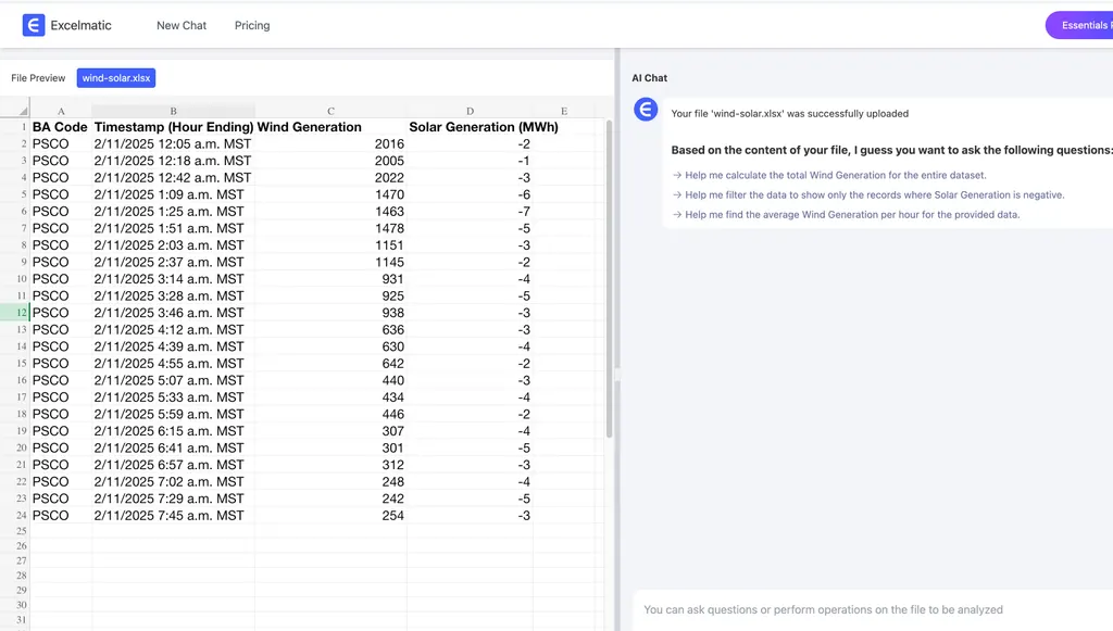 文件已上传到 匡优Excel.ai