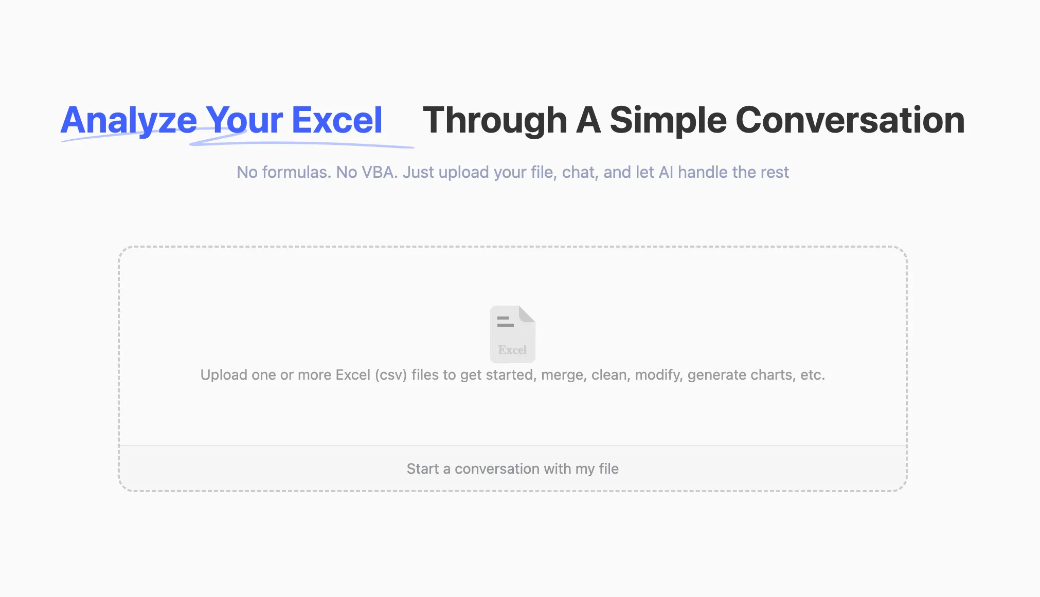 Excelmatic