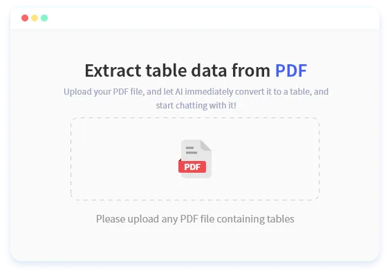 Transforma Tablas PDF a Excel Instantáneamente - Sube o Arrastra Archivos PDF