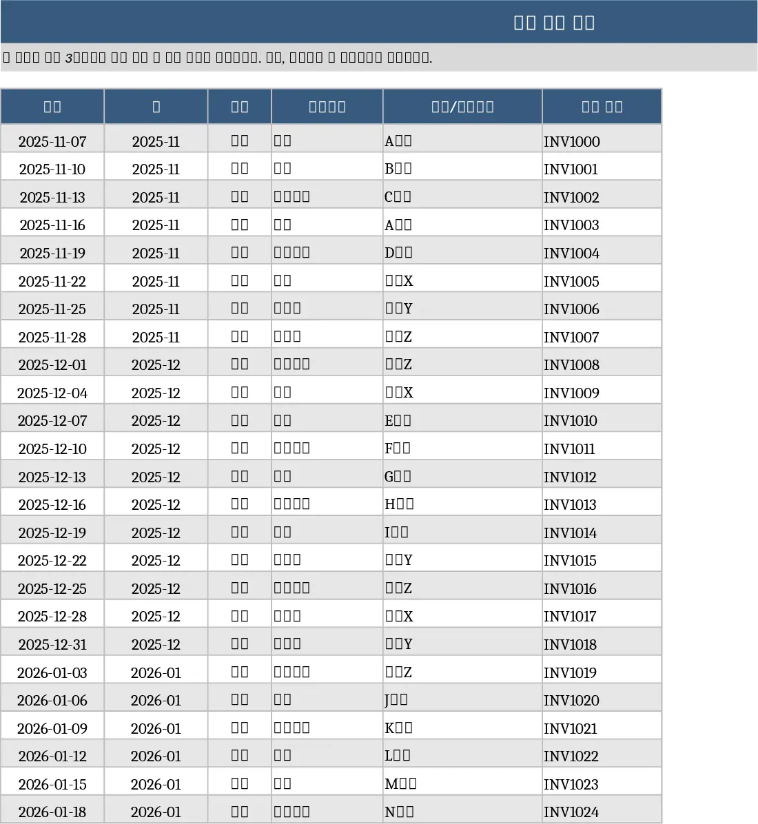 Kleinunternehmens-Cashflow-Tracker Vorlage